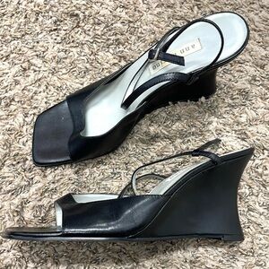 Ann Marino wedge heels.